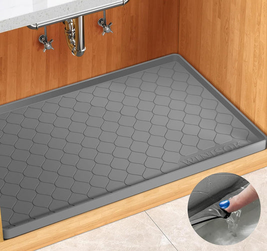 Silicone Under-Sink Mat, 86 × 56cm