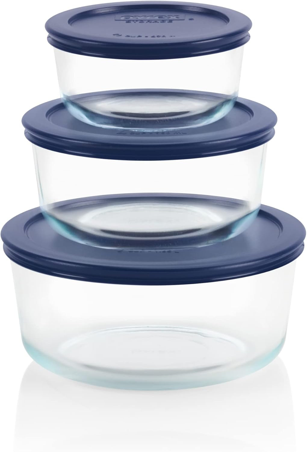 Pyrex Simply Store Glass Bowls, Set of 3