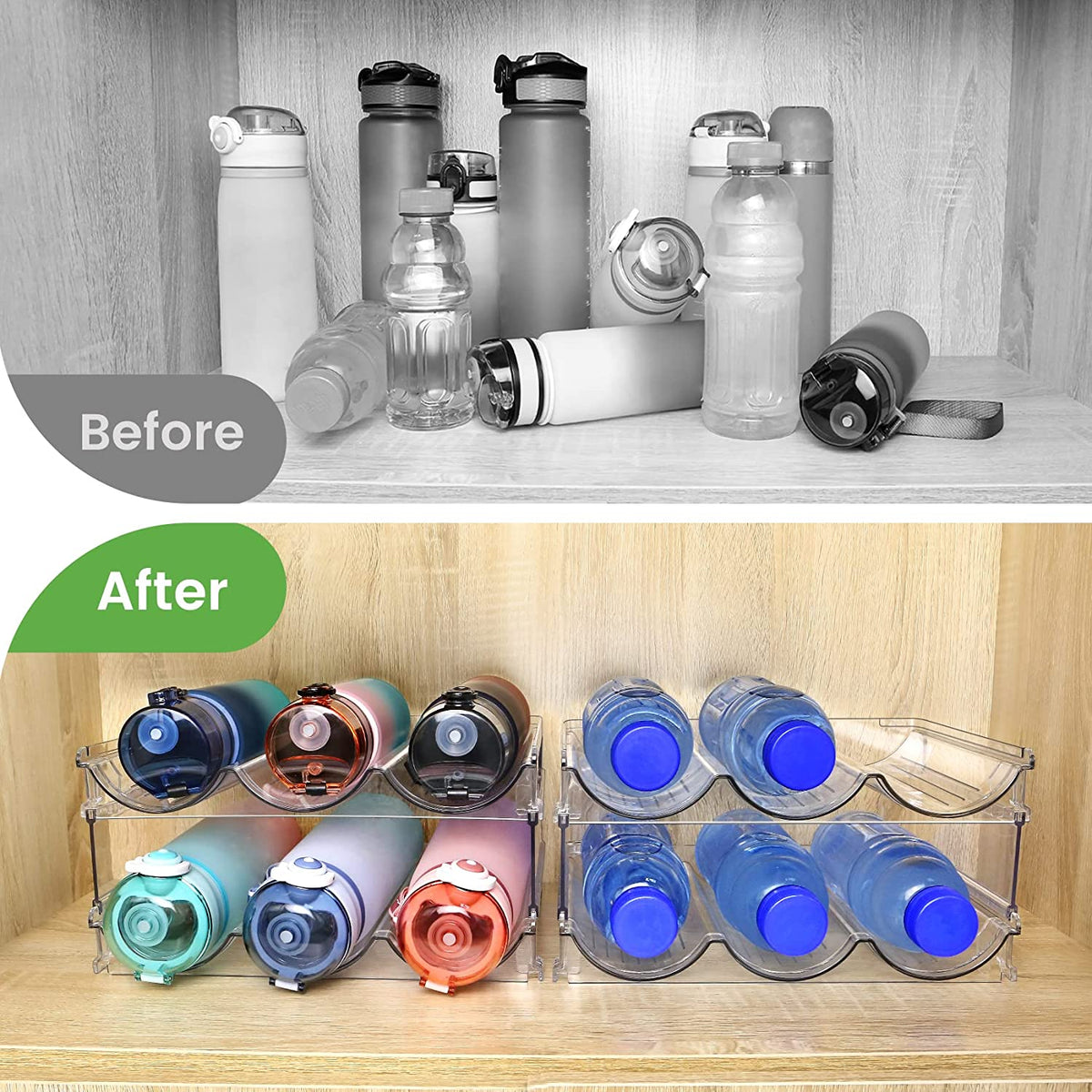 Water Bottle Organiser, Pair — view 4