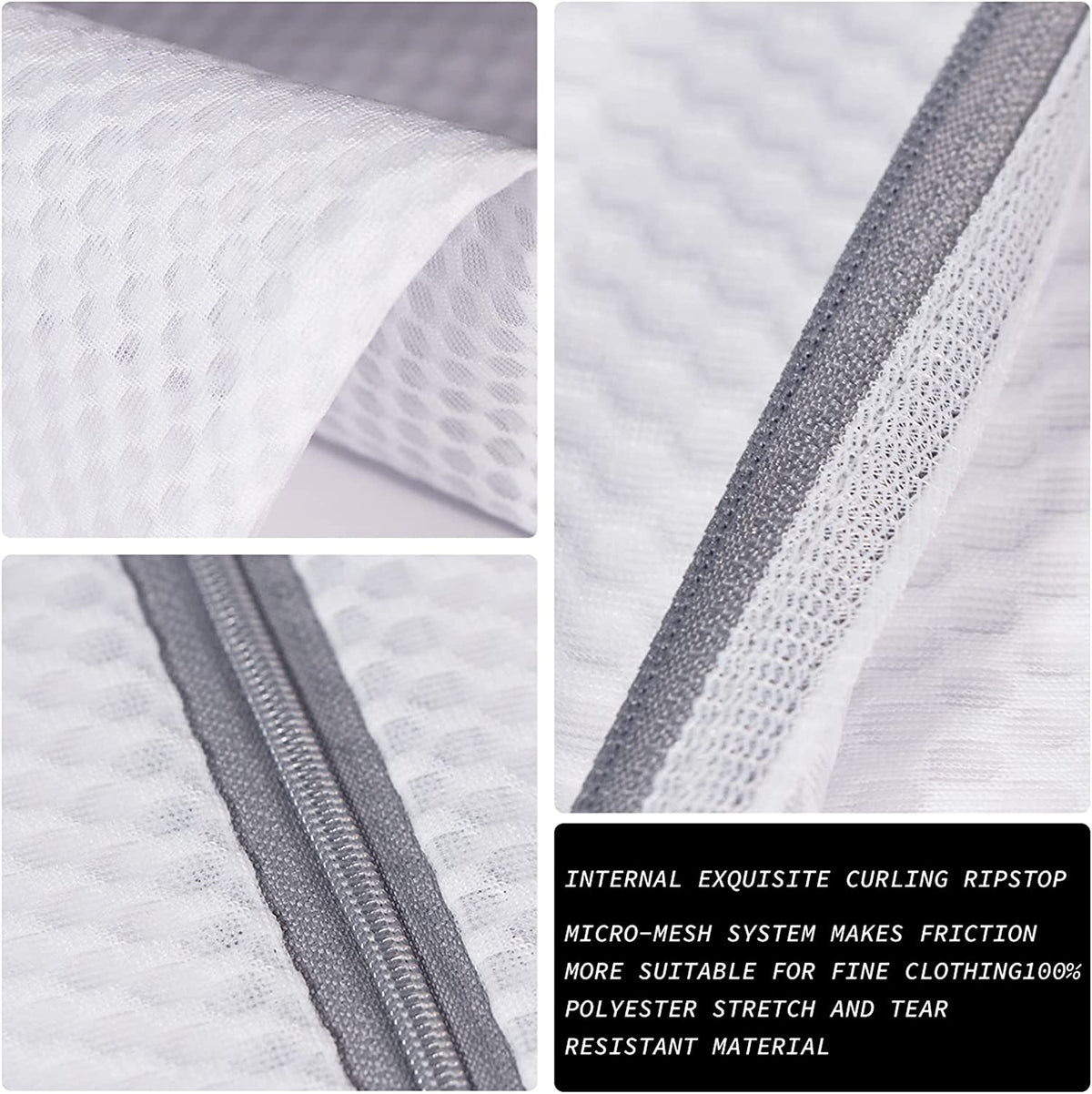 Close-up of the honeycomb mesh weave