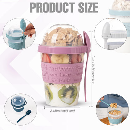 Cereal & Yogurt Cups, Set of 4 — view 8