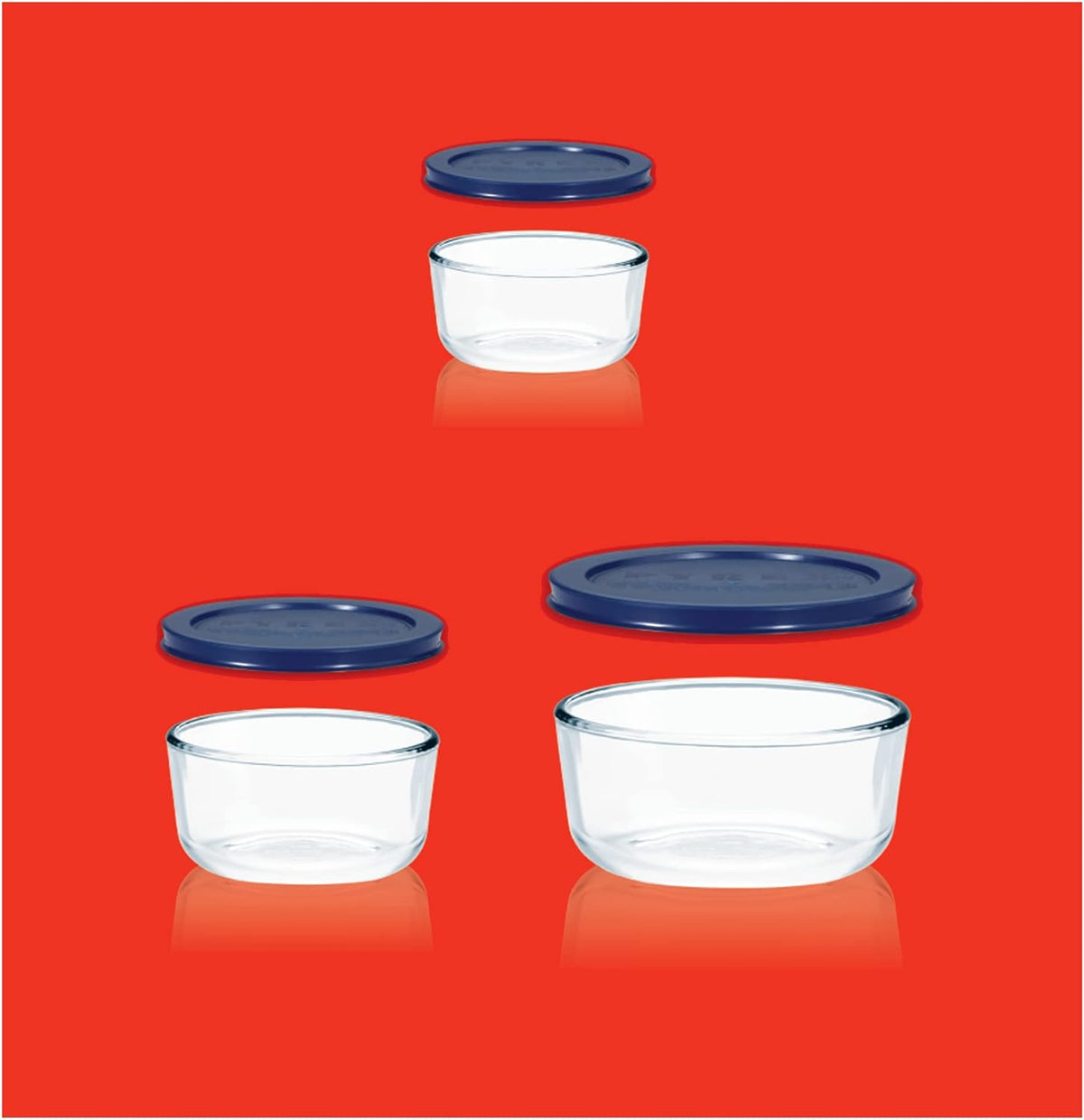 Pyrex Simply Store Glass Bowls, Set of 3 — view 6