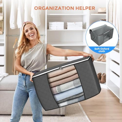A bag sliding into the space under a bed