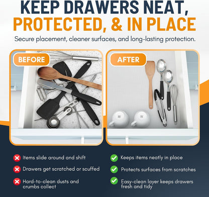 Non-Slip Drawer Liner, 30cm × 2m — view 5