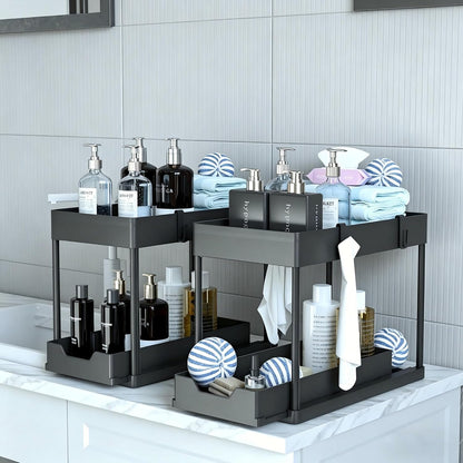 Under-Sink Organiser, 2 Tier · Pair — view 3