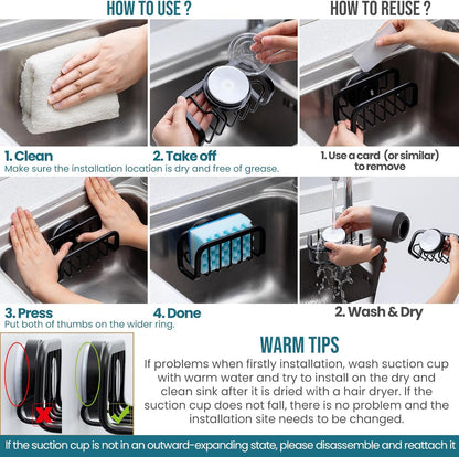 Suction-Cup Sink Caddy — view 3