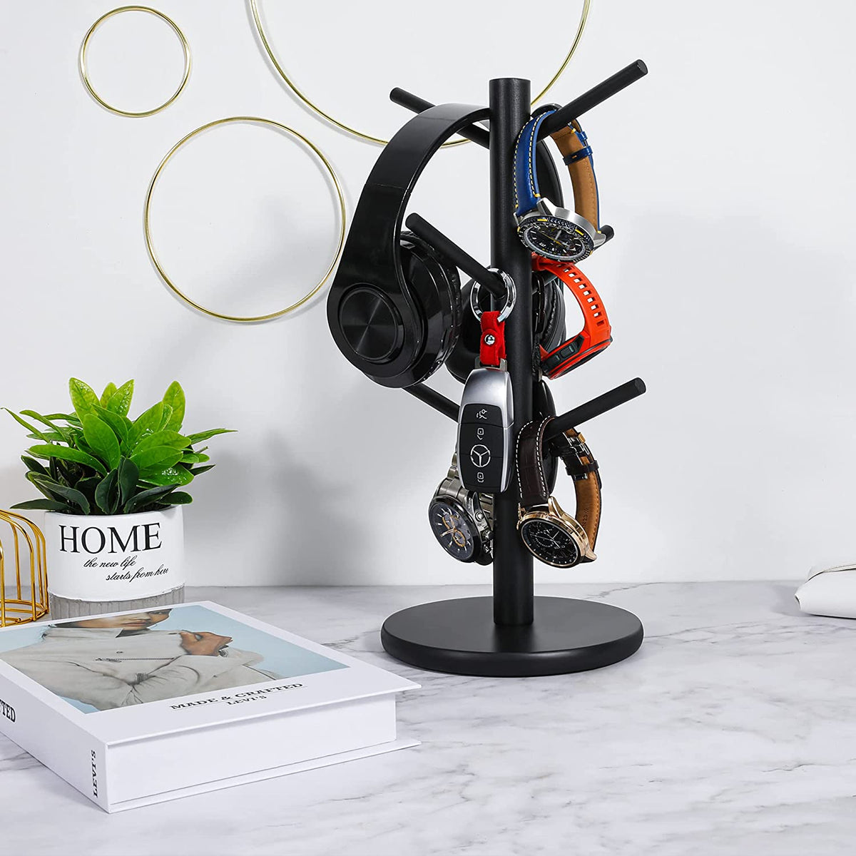 Mug Tree, 6 Hooks — view 4