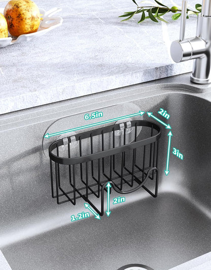 M-Shaped Sink Caddy, Stainless Steel — view 3