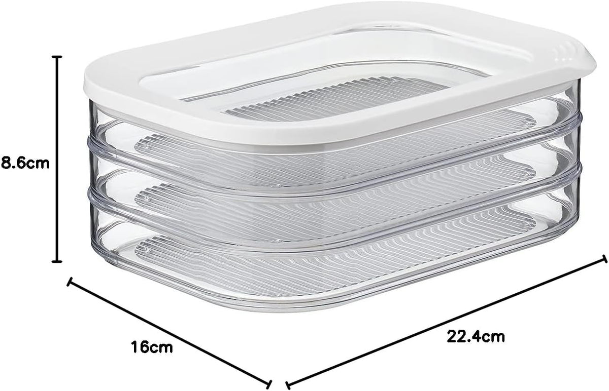 Mepal Modula Fridge Box, 3 Layers — view 8