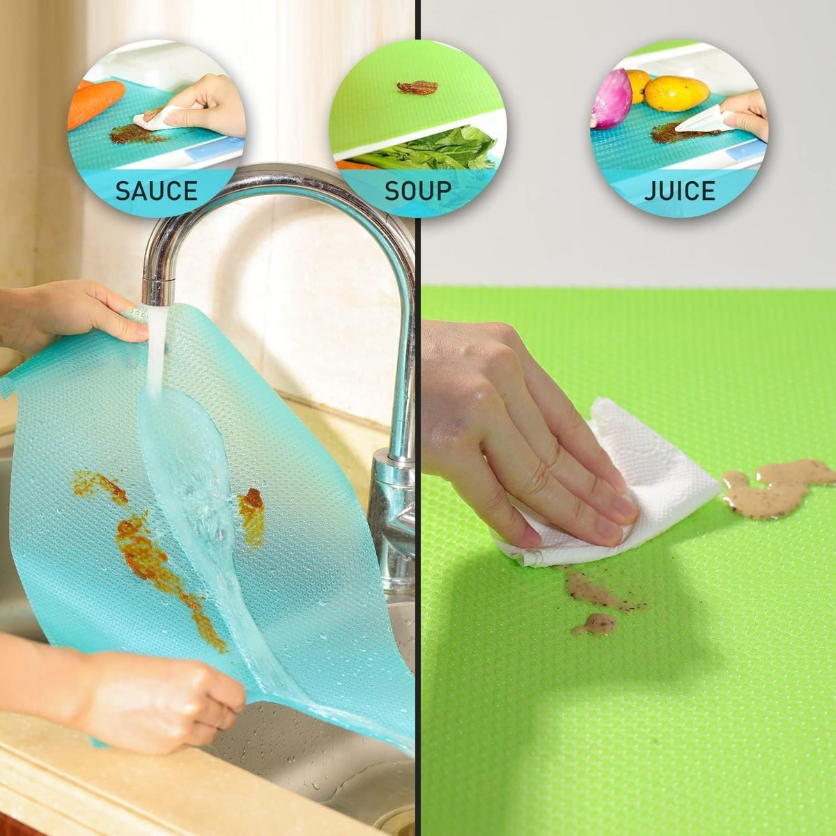 Fridge Shelf Liners, Set of 7 — view 5