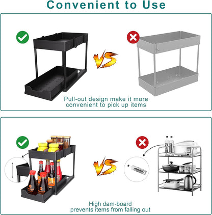 Under-Sink Organiser, 2 Tier · Pair — view 7