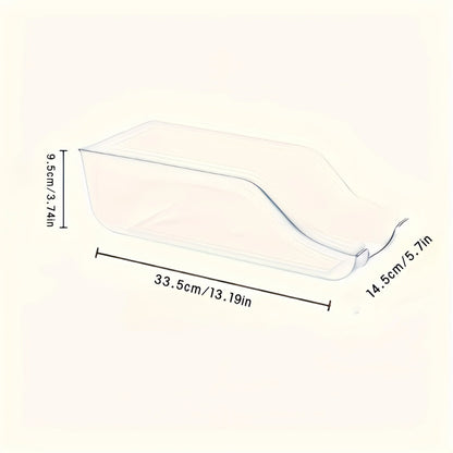 Dimensions of the can dispenser: 33.5cm long, 14.5cm deep and 9.5cm high