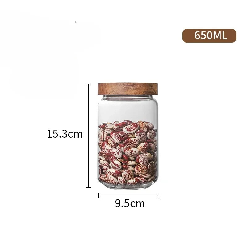 Size guide: 650ml jar, 15.3cm tall and 9.5cm across
