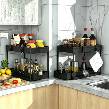 Under-Sink Organiser, 2 Tier · Pair — view 5