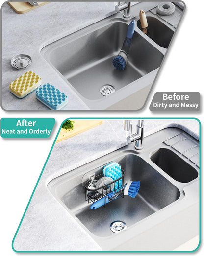M-Shaped Sink Caddy, Stainless Steel — view 6